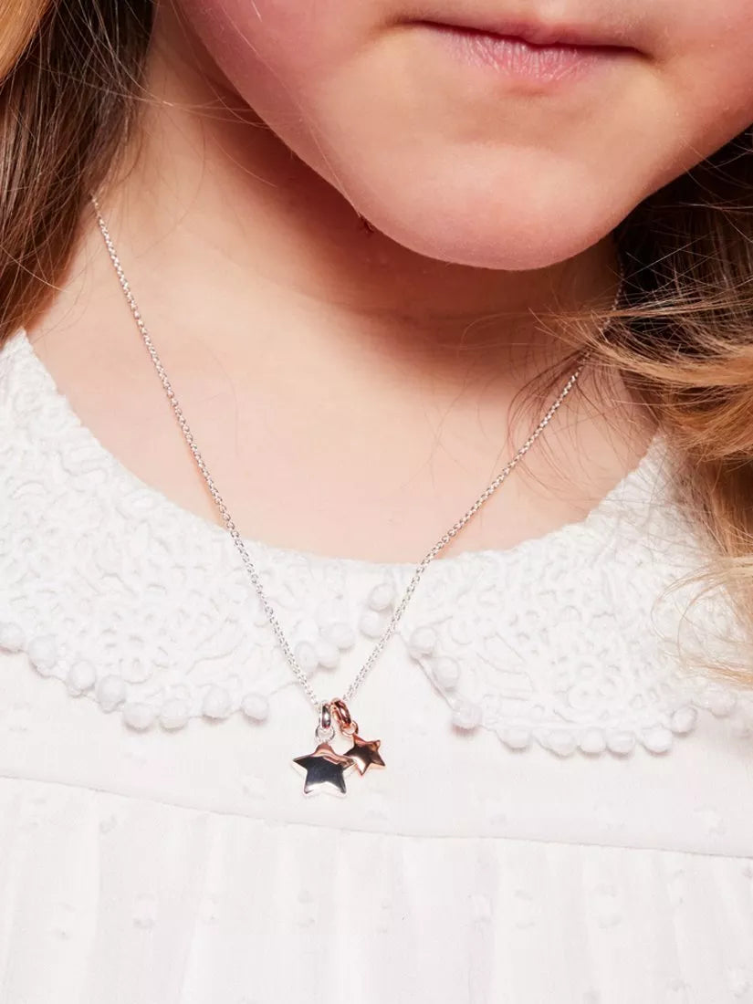 Little Star Suki pendant silver with 38cm chain, imported from the UK