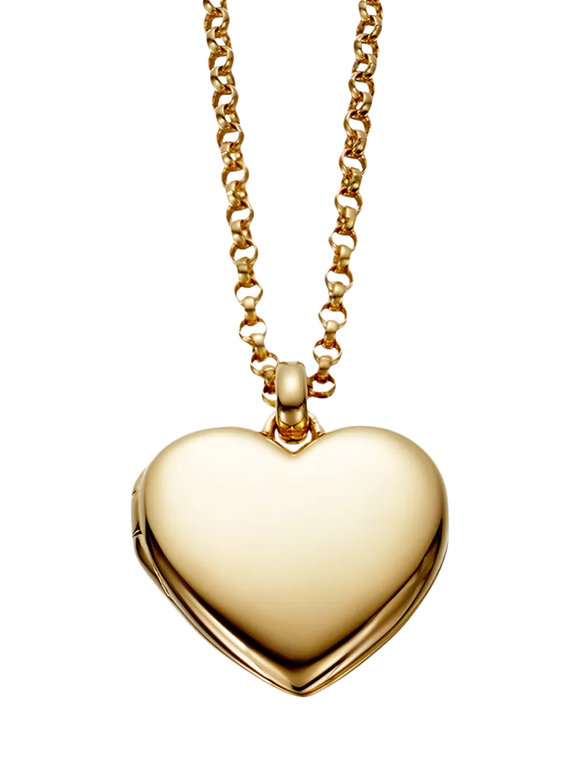 Little Star Sorcha gold locket for kids, UK version