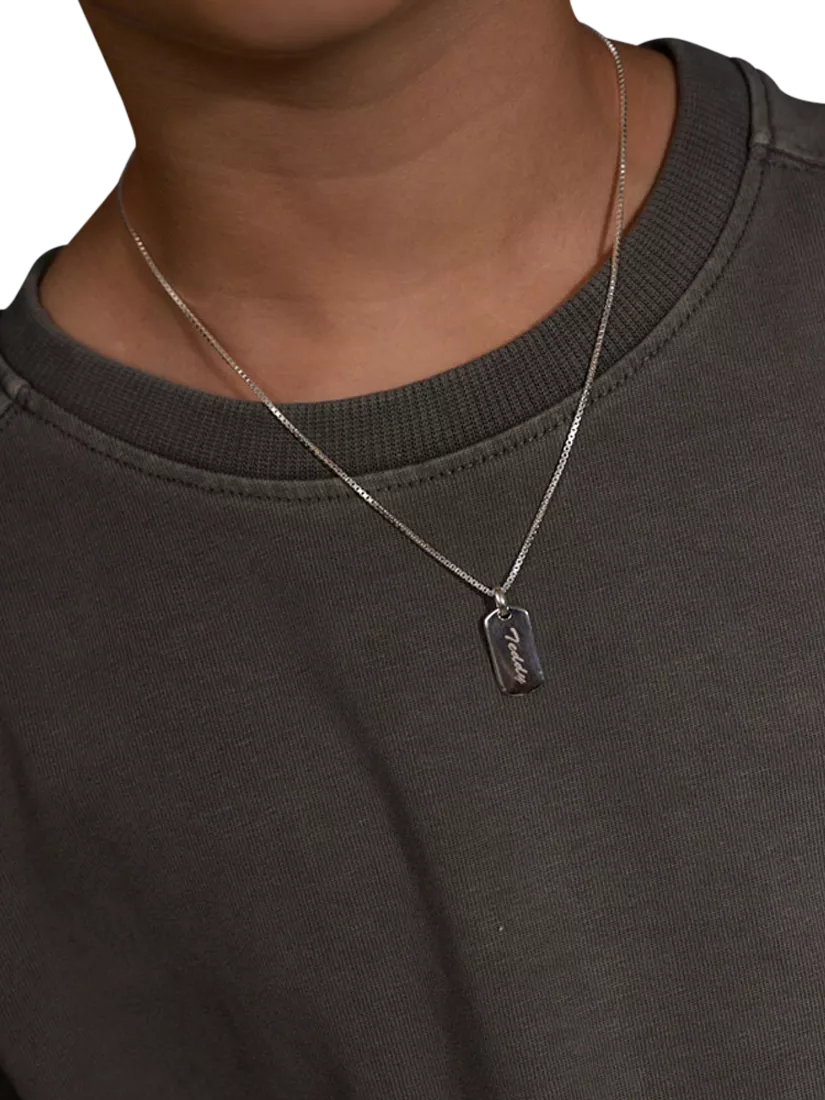 Little Star kids' silver pendant 38cm, imported from the UK
