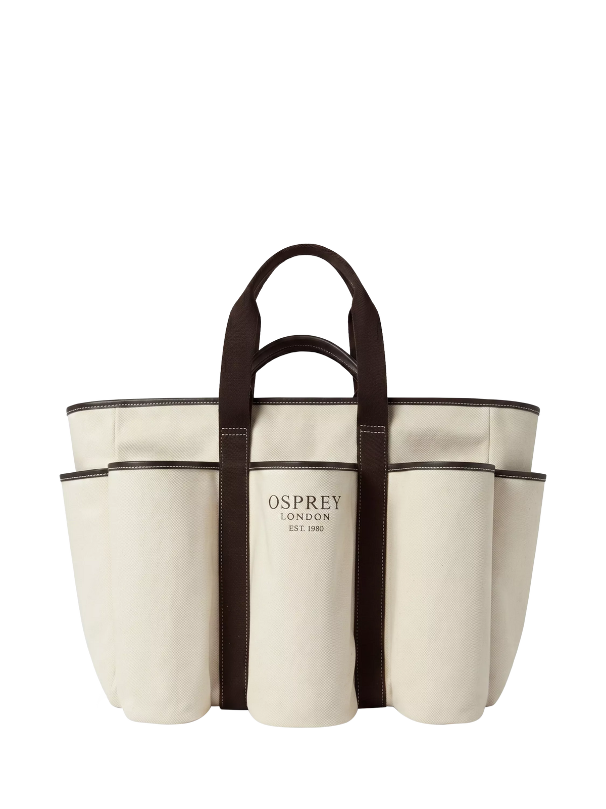 OSPREY LONDON Great Gaddesden picnic bag with leather trim - (British brand)