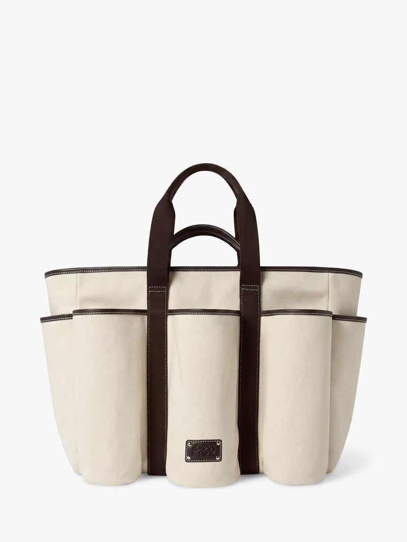 OSPREY LONDON Great Gaddesden picnic bag with leather trim - (British brand)