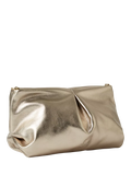 Osprey London Carina Luxe leather shrug bag metallic gold (British brand)