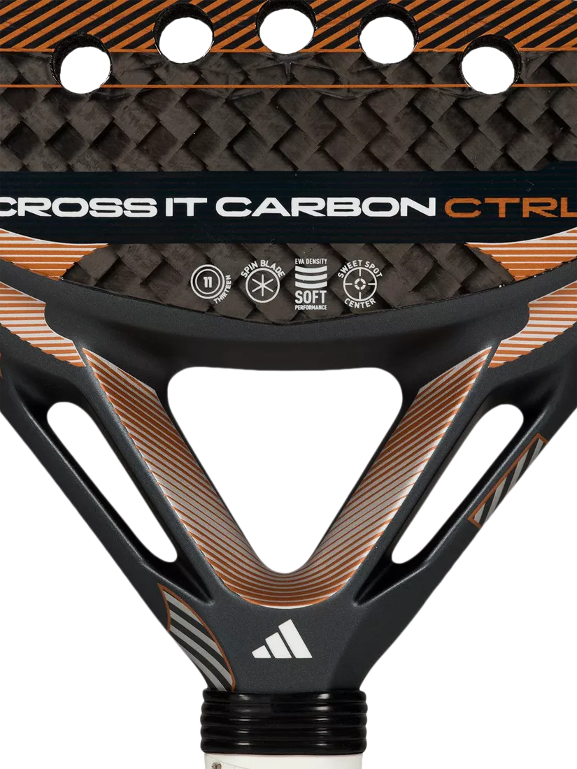 adidas Cross It Carbon Control padel racket, imported from the UK
