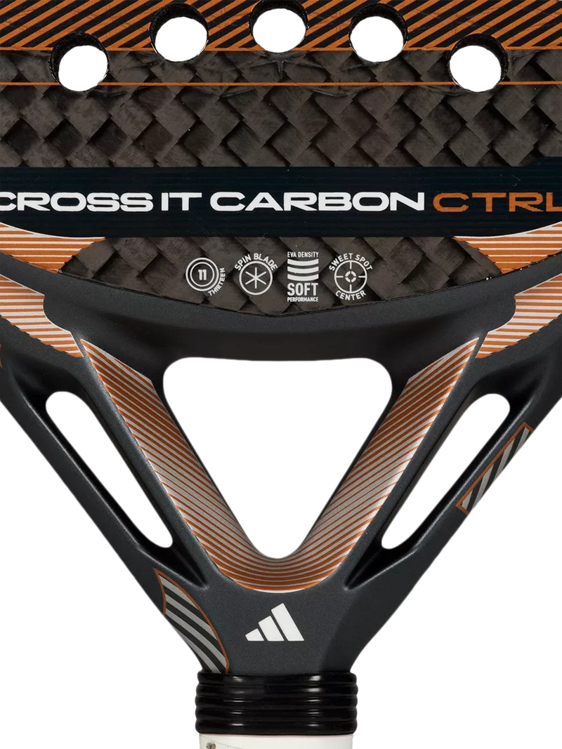 adidas Cross It Carbon Control padel racket, imported from the UK