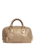 LOEWE Amazona gold leather grab bag pre-owned - British product
