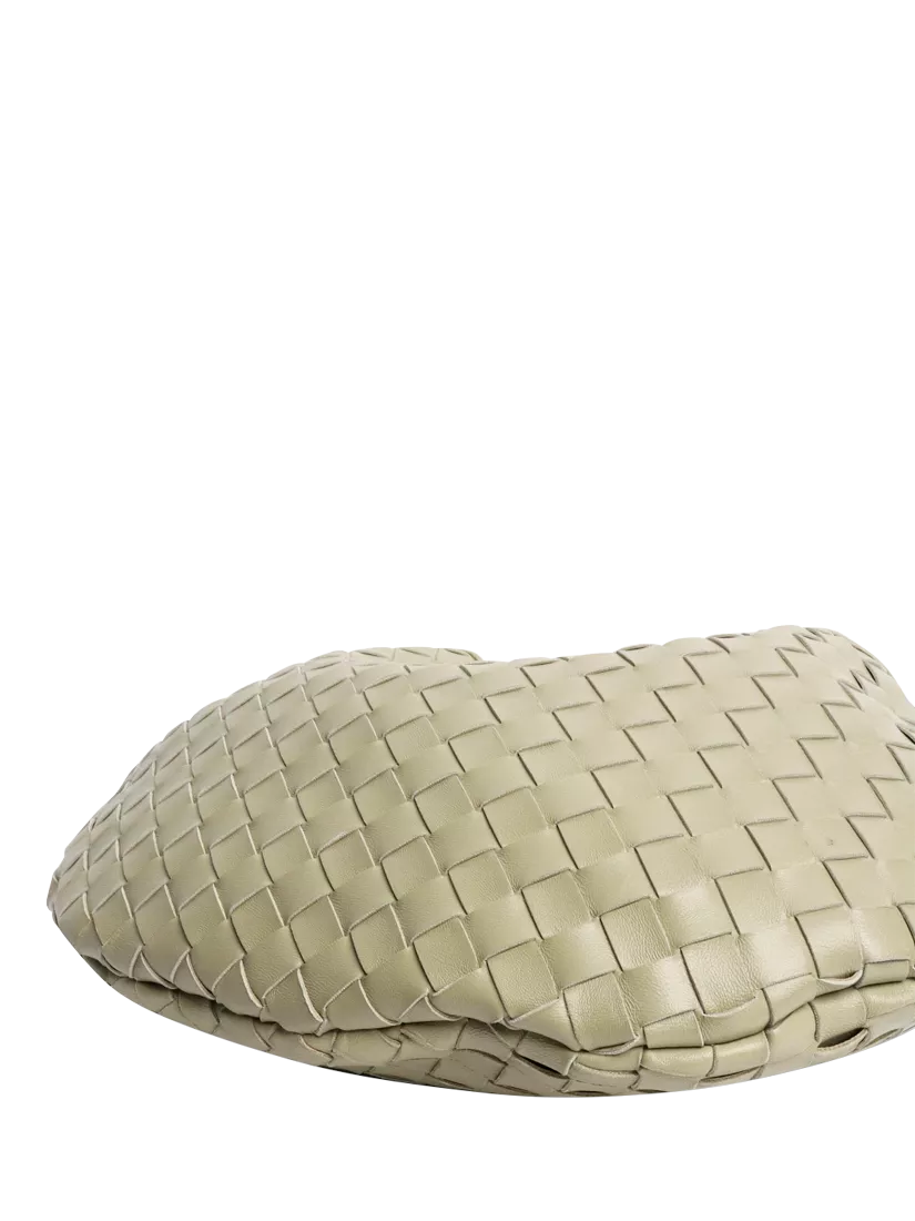 Bottega Veneta Sardine top handle bag sage green lambskin, UK version