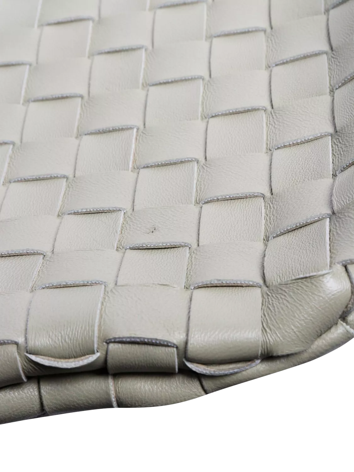 Bottega Veneta Sardine top handle bag sage green lambskin, UK version