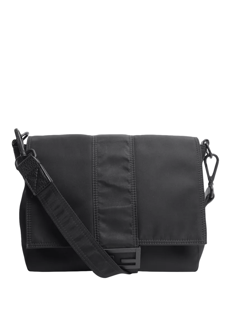 Fendi black nylon baguette bag pre-loved - British product