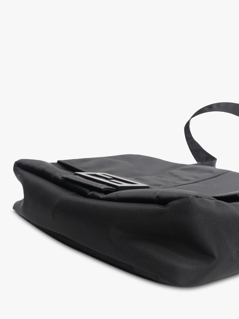 Fendi black nylon baguette bag pre-loved - British product