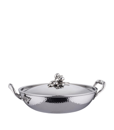 Harrods Ruffoni Opus Prima Stainless Steel Wok 30cm- Buy online at McGrocer