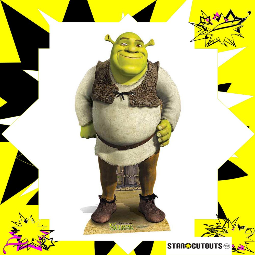 Star Cutouts Shrek cardboard cutout (British brand)