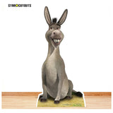 123cm Shrek Donkey cardboard cutout (British brand)