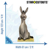123cm Shrek Donkey cardboard cutout (British brand)