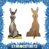 123cm Shrek Donkey cardboard cutout (British brand)