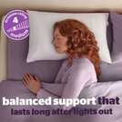 Silentnight Deep Sleep Medium Support Pillow 6 Pack L75 x W45cm (British brand)