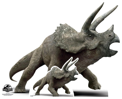 Décoration de découpe en carton du Tricératops Jurassic World d'Argos Star Cutouts 96x120x15cm – Acheter en ligne sur McGrocer
