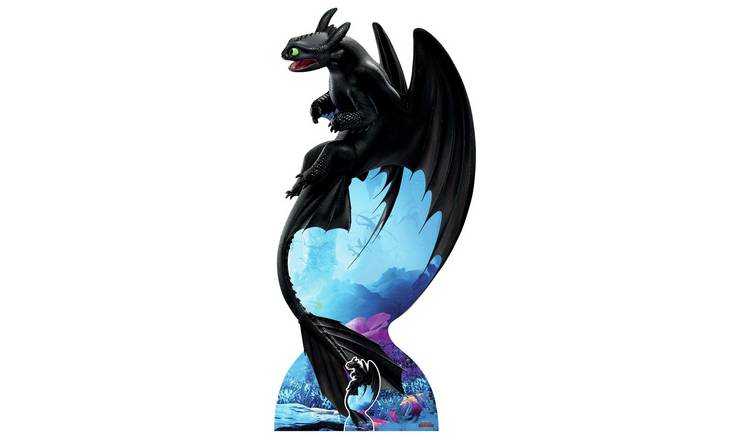 Dreamworks Toothless Night Dragon cardboard cutout 194x92x15cm (British brand)
