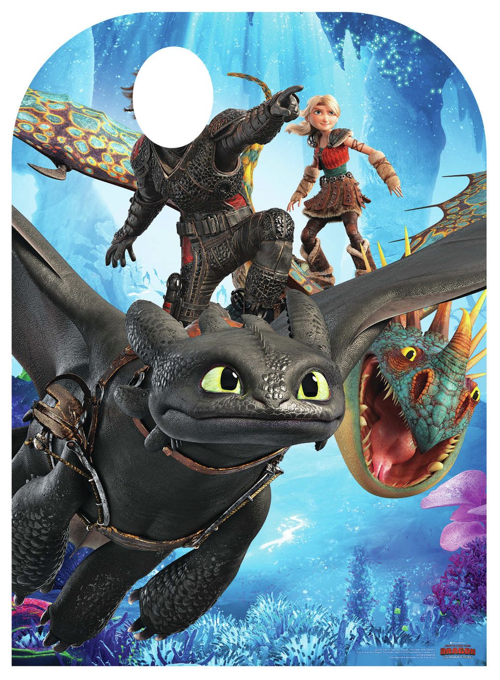 Dreamworks Dragon Cardboard Cutout 130x94x15cm (British brand)