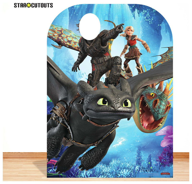 Dreamworks Dragon Cardboard Cutout 130x94x15cm (British brand)