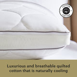 Sealy Airflow Memory Foam Pillow medium size 75cm x 45cm (British brand)