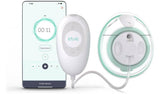Elvie Stride single breast pump with cups and hub, UK version