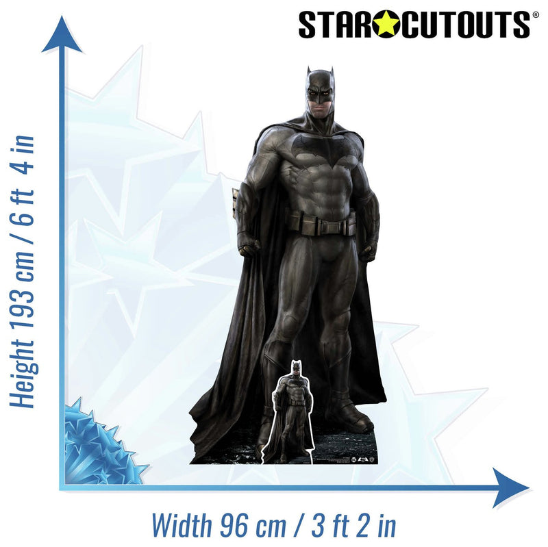 Star Cutouts Batman DC Comics Ben Affleck cardboard cutout 193x96x15cm (British brand)