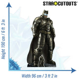 Star Cutouts armoured Batman life-size cardboard cutout (British brand)