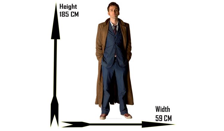 Star Cutouts Doctor Who David Tenant Cardboard Cutout GOODS Argos