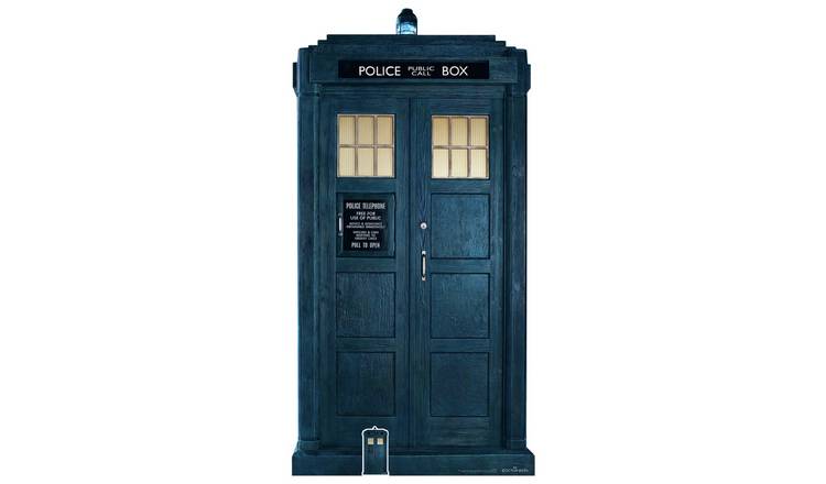 Star Cutouts Doctor Who 13th Tardis cardboard cutout 195x100x15cm (British brand)