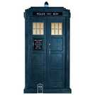 Star Cutouts Doctor Who 13th Tardis cardboard cutout 195x100x15cm (British brand)