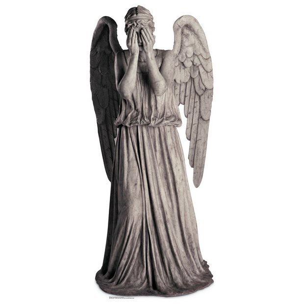 Star Cutouts Doctor Who Weeping Angel cardboard cutout H191 x W82 x D15cm (British brand)