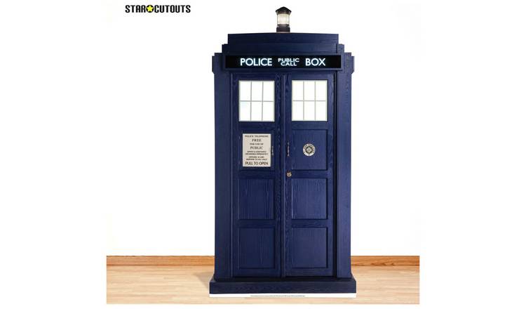 Star Cutouts Doctor Who Tardis life-size cardboard cutout 192cm height (British brand)