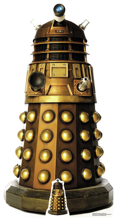 Découpe en carton grandeur nature du Dalek Doctor Who d'Argos Star Cutouts H173cm x L86cm x P15cm – Acheter en ligne sur McGrocer