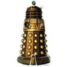 Doctor Who Dalek life-size cardboard cutout (British brand)