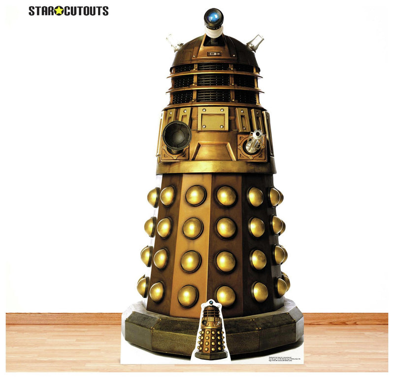 Doctor Who Dalek life-size cardboard cutout (British brand)