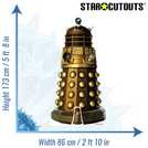 Doctor Who Dalek life-size cardboard cutout (British brand)