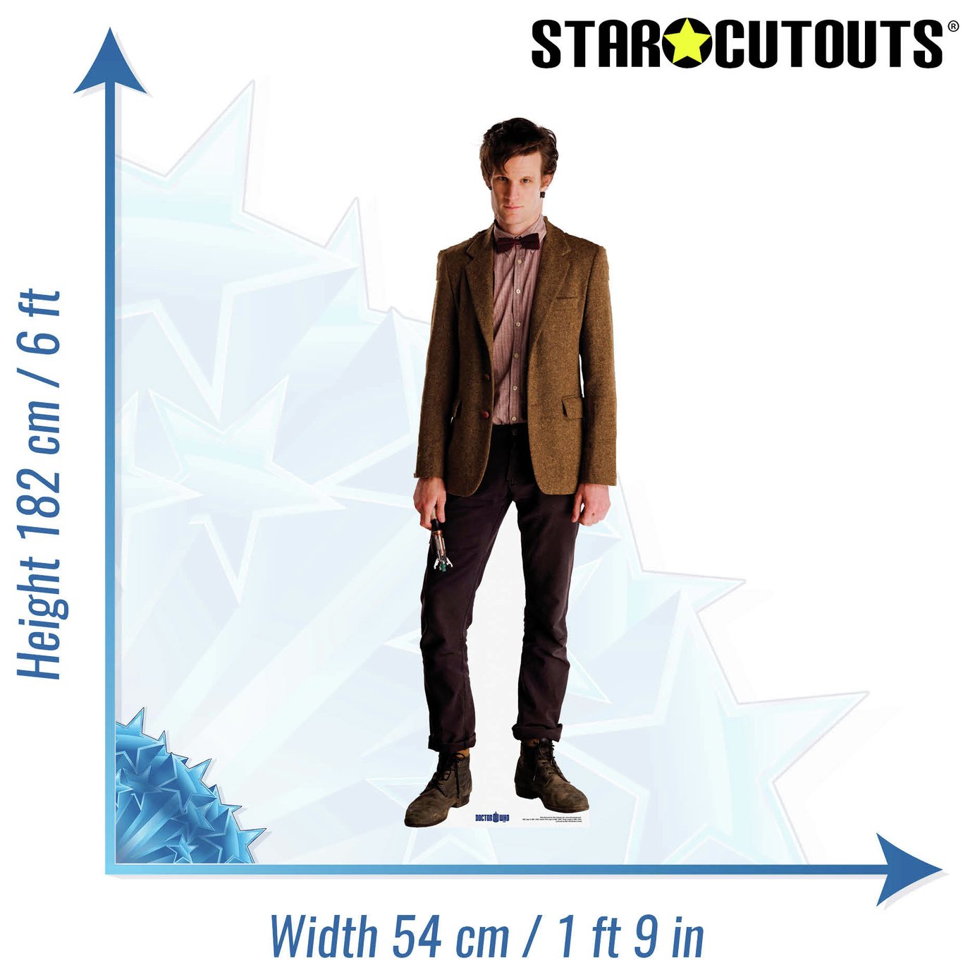 Star Cutouts Doctor Who Matt Smith cardboard cutout 180cm (British brand)
