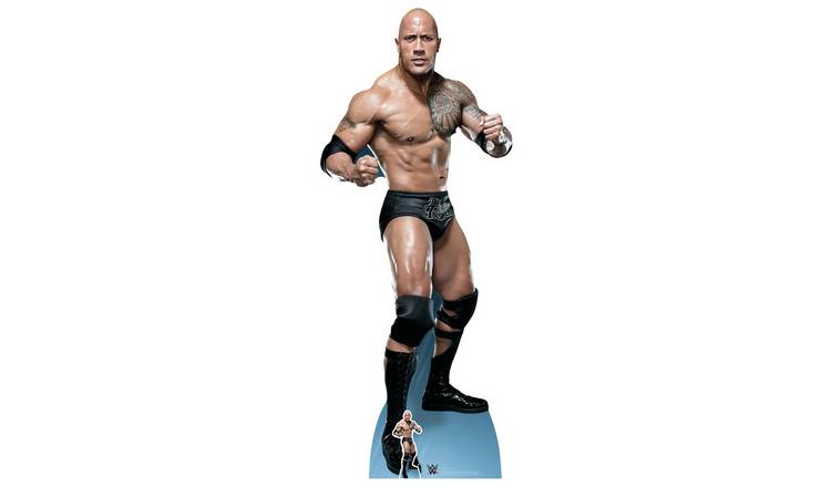 WWE The Rock cardboard cutout 195x75x15cm (British brand)