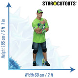 WWE John Cena cardboard cutout 185cm height (British brand)