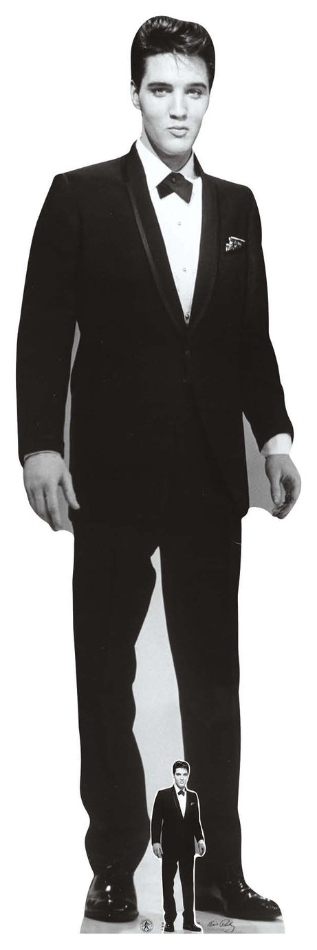 Star Cutouts Elvis Presley Tuxedo life-size cardboard cutout (British brand)