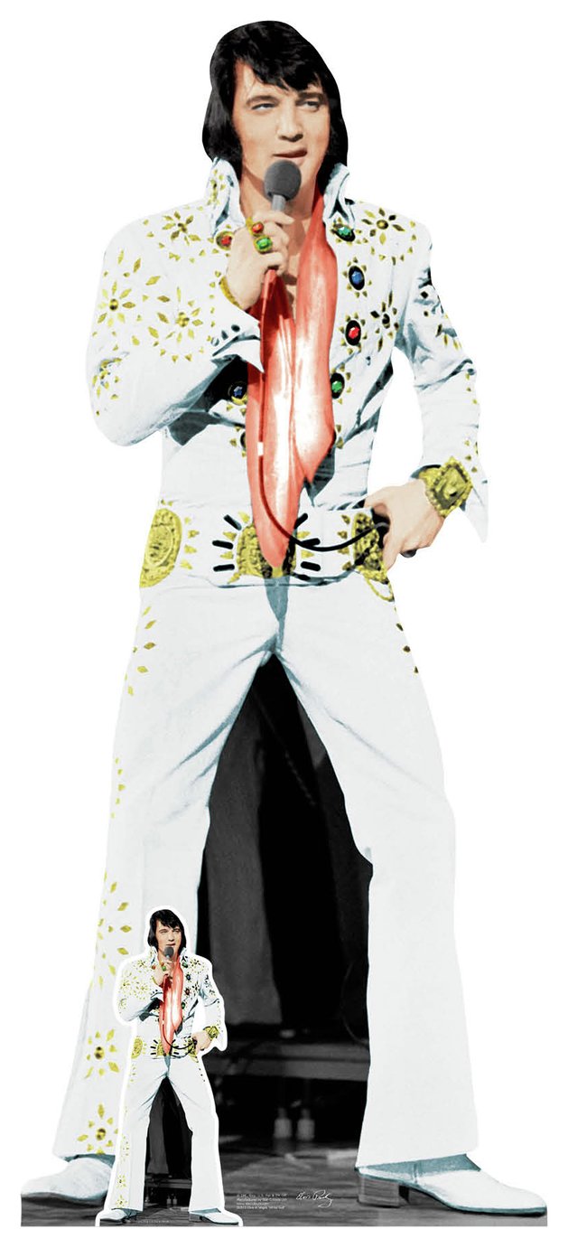 Star Cutouts Elvis Presley Vegas lifesize cardboard cutout (British brand)