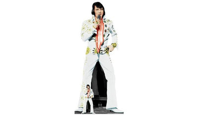 Argos Star Cutouts Elvis Presley Vegas Lifesize Cardboard Cutout 178x89x15cm- Buy online at McGrocer