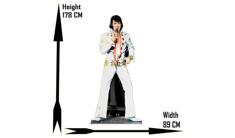 Star Cutouts Elvis Presley Vegas lifesize cardboard cutout (British brand)