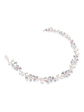 Ivory & Co rose gold bohemia crystal and pearl hair vine, UK version
