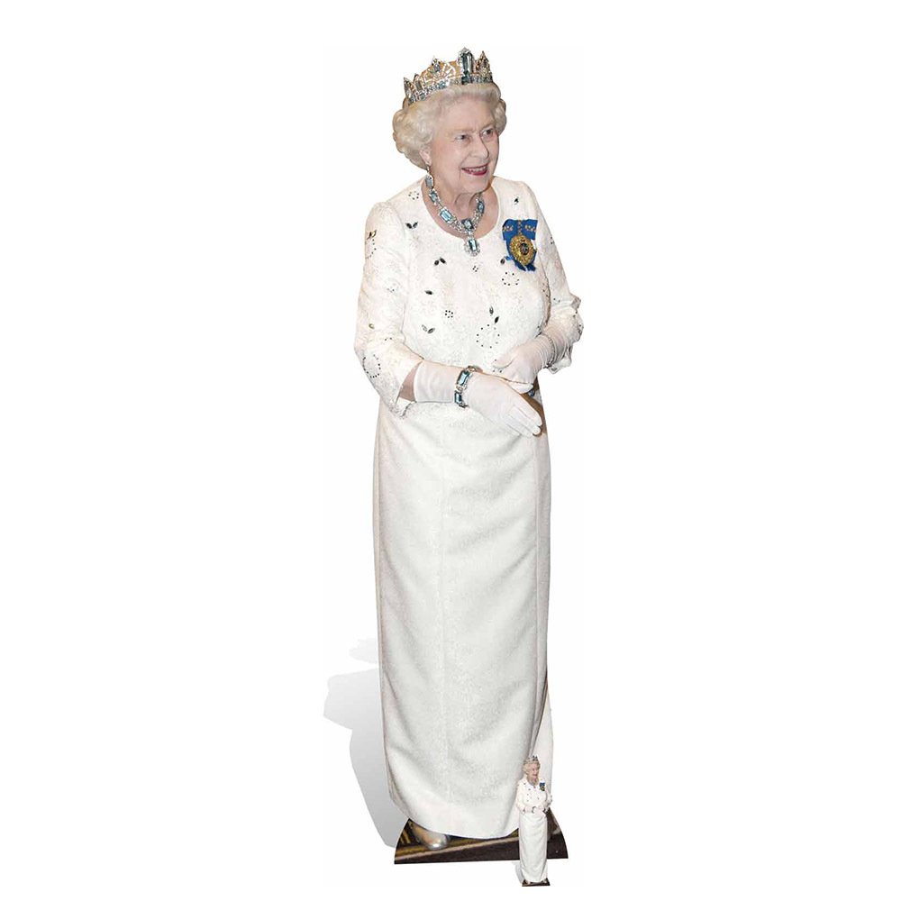 Star Cutouts Queen cardboard cutout 172cm tall (British brand)
