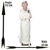 Star Cutouts Queen cardboard cutout 172cm tall (British brand)