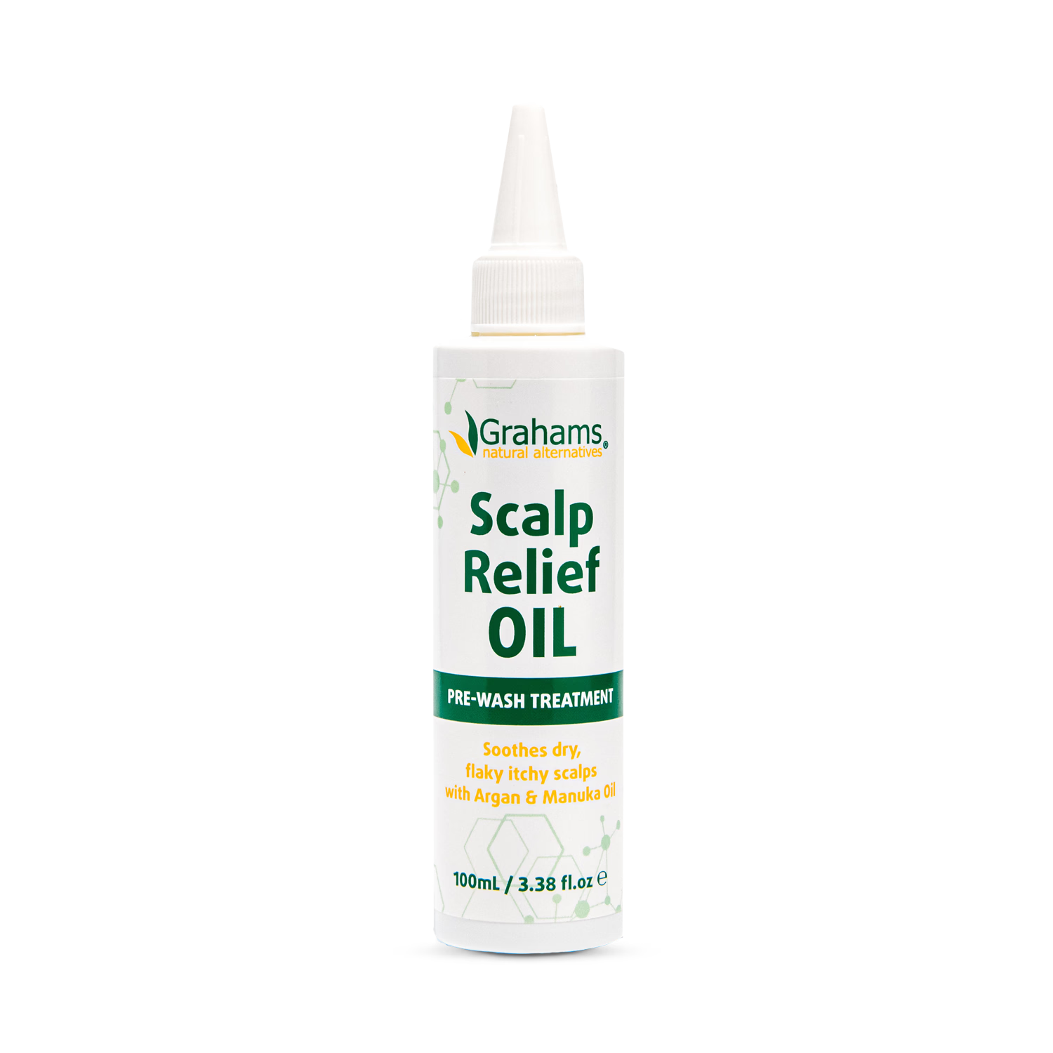 Grahams Scalp Relief Oil 100ml, imported from the UK