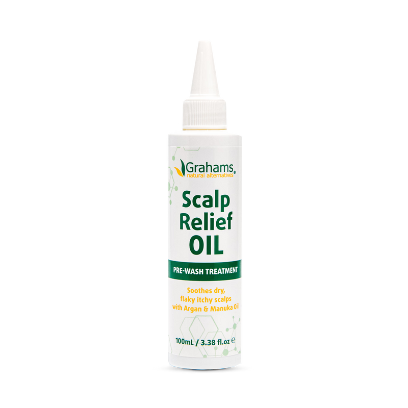 Grahams Scalp Relief Oil 100ml, imported from the UK