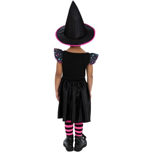 Smiffys Neon Star Witch costume - British product