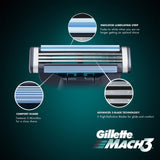 Gillette Mach 3 Razor Blades   8 per pack GOODS M&S   